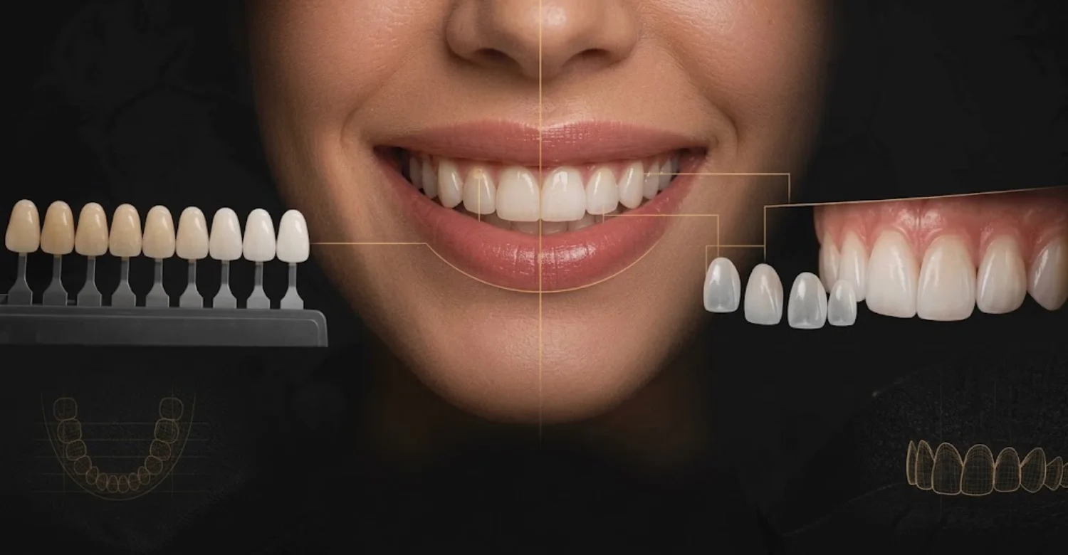 hollywood smile vs veneers